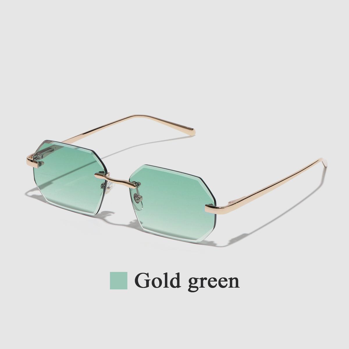 Ruiao Sunglasses Men Brand Designer Fashion Rimless Sun Glasses Shades Diamond Cut Lens Ladies Frameless Metal Eye Glasses
Ruiao Sunglasses Men Brand Designer Fashion Rimless Sun Glasses Shades Diamond Cut Lens Ladies Frameless Metal Eye Glasses