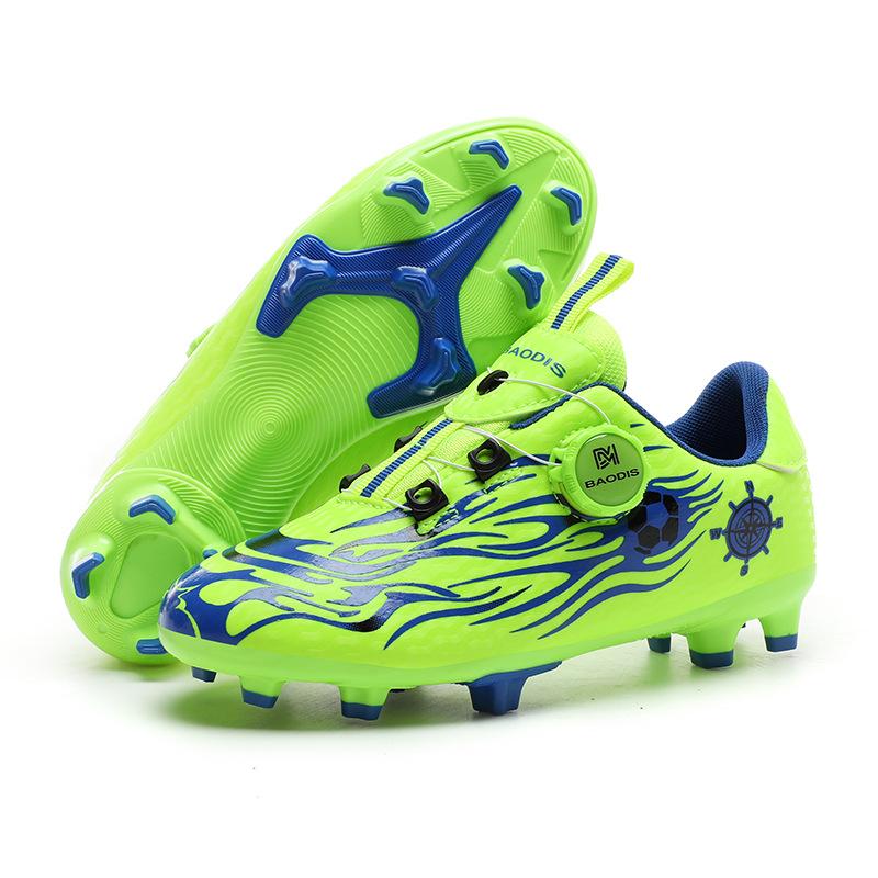 New sports outdoor non-slip waterproof professional breathable spike children s football shoes rotating buckle 28
New sports outdoor non-slip waterproof professional breathable spike children s football shoes rotating buckle 28