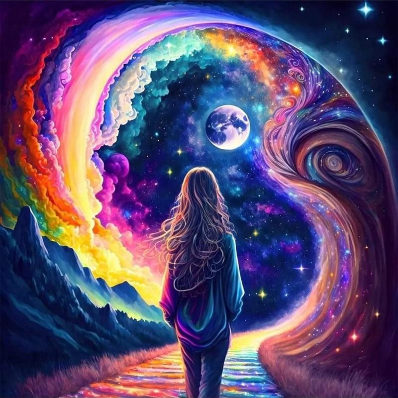Full 5D DIY Diamond Painting Girl and Starry Sky Diamond Embroidery Full Cross Stitch Home Decor Handmade Gift 20x20cm
Full 5D DIY Diamond Painting Girl and Starry Sky Diamond Embroidery Full Cross Stitch Home Decor Handmade Gift 20x20cm