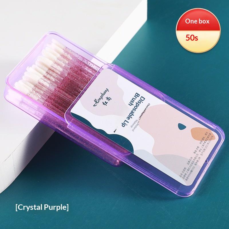 50pcs Disposable Lip Brush Crystal Makeup Mascara Wands Lipstick Micro Brushes Applicators Cleaner Makeup Tools фиолетовый
50pcs Disposable Lip Brush Crystal Makeup Mascara Wands Lipstick Micro Brushes Applicators Cleaner Makeup Tools фиолетовый