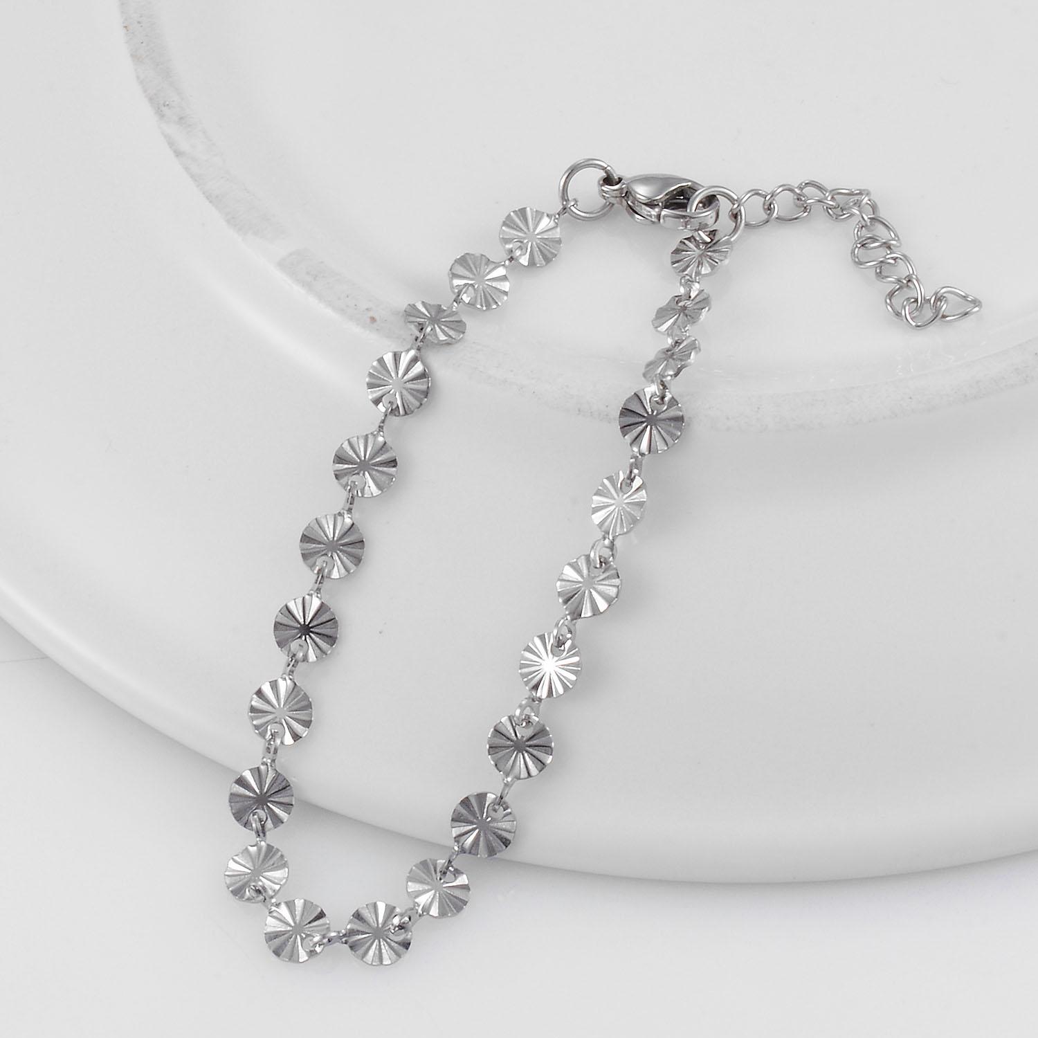 Браслет ручной работы из нержавеющей стали, золотой, круглый, высокое качество, мужские и женские украшения 20CM серебряный
Браслет ручной работы из нержавеющей стали, золотой, круглый, высокое качество, мужские и женские украшения 20CM серебряный