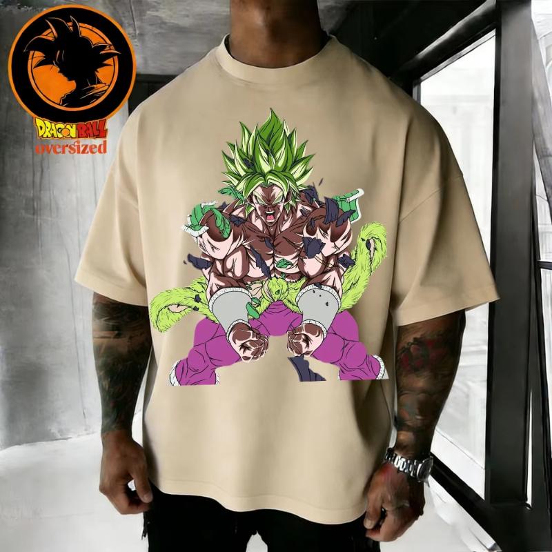 2026 Summer Dragon Ball Retro Pure Cotton Mens Tshirt Brolly Fullform Printed Oversized Casual Shirt Unisex Parentchild Suit S
2026 Summer Dragon Ball Retro Pure Cotton Mens Tshirt Brolly Fullform Printed Oversized Casual Shirt Unisex Parentchild Suit S
