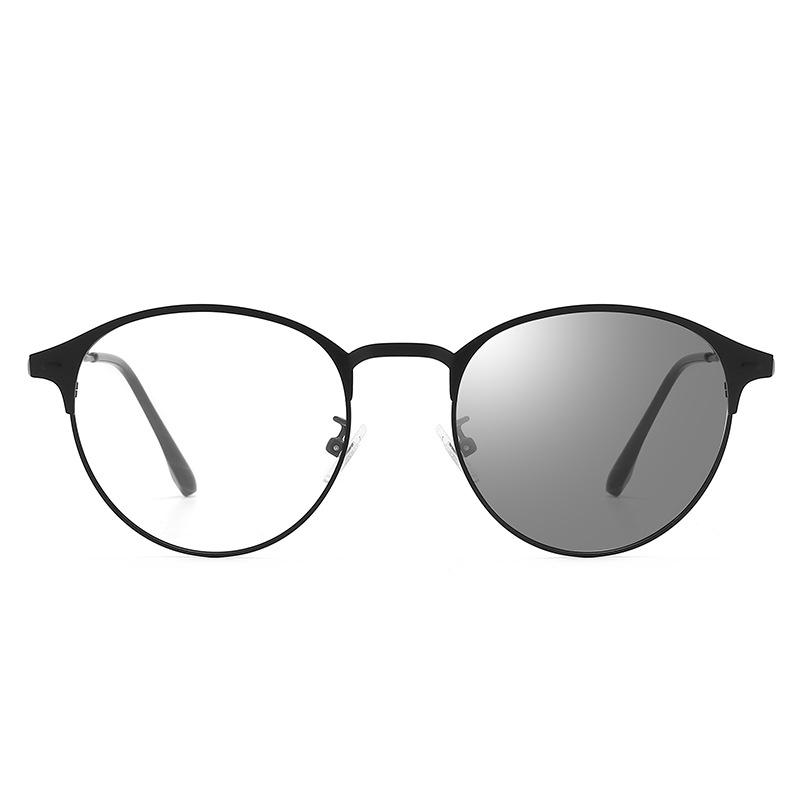 Metal Eyebrow Glasses Frame Retro Tee Glasses Glasses Frame Men S And Women S Anti-Blue Light Discoloration Flat Glasses color-changing film
Metal Eyebrow Glasses Frame Retro Tee Glasses Glasses Frame Men S And Women S Anti-Blue Light Discoloration Flat Glasses color-changing film