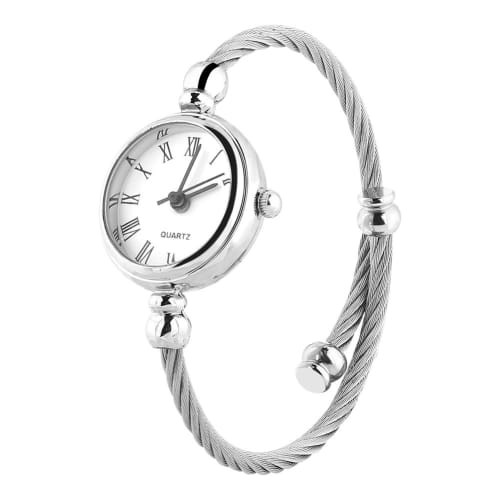 Women s Analog Round Quartz Bracelet Watch with Alloy Strap, Roman White Plate, 4 Colors
Women s Analog Round Quartz Bracelet Watch with Alloy Strap, Roman White Plate, 4 Colors