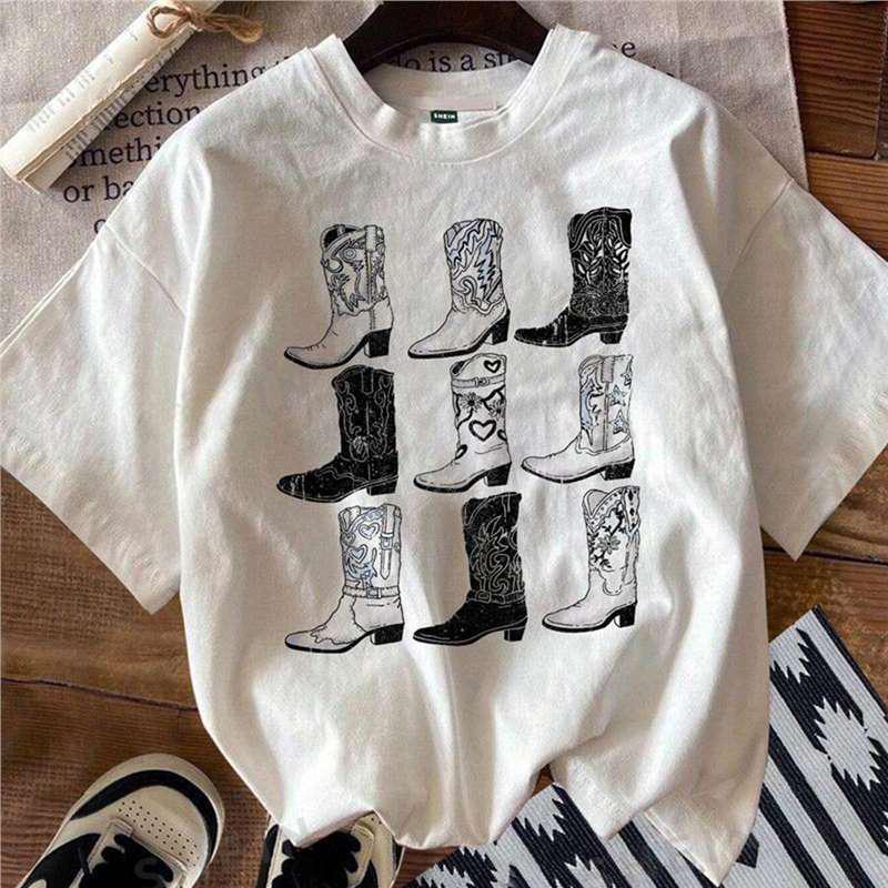 Женская джинсовая футболка с ретро-принтом - Короткий рукав, Круглый вырез, 100% хлопок, Европейский и американский стиль, В наличии на лето. XS
Женская джинсовая футболка с ретро-принтом - Короткий рукав, Круглый вырез, 100% хлопок, Европейский и американский стиль, В наличии на лето. XS