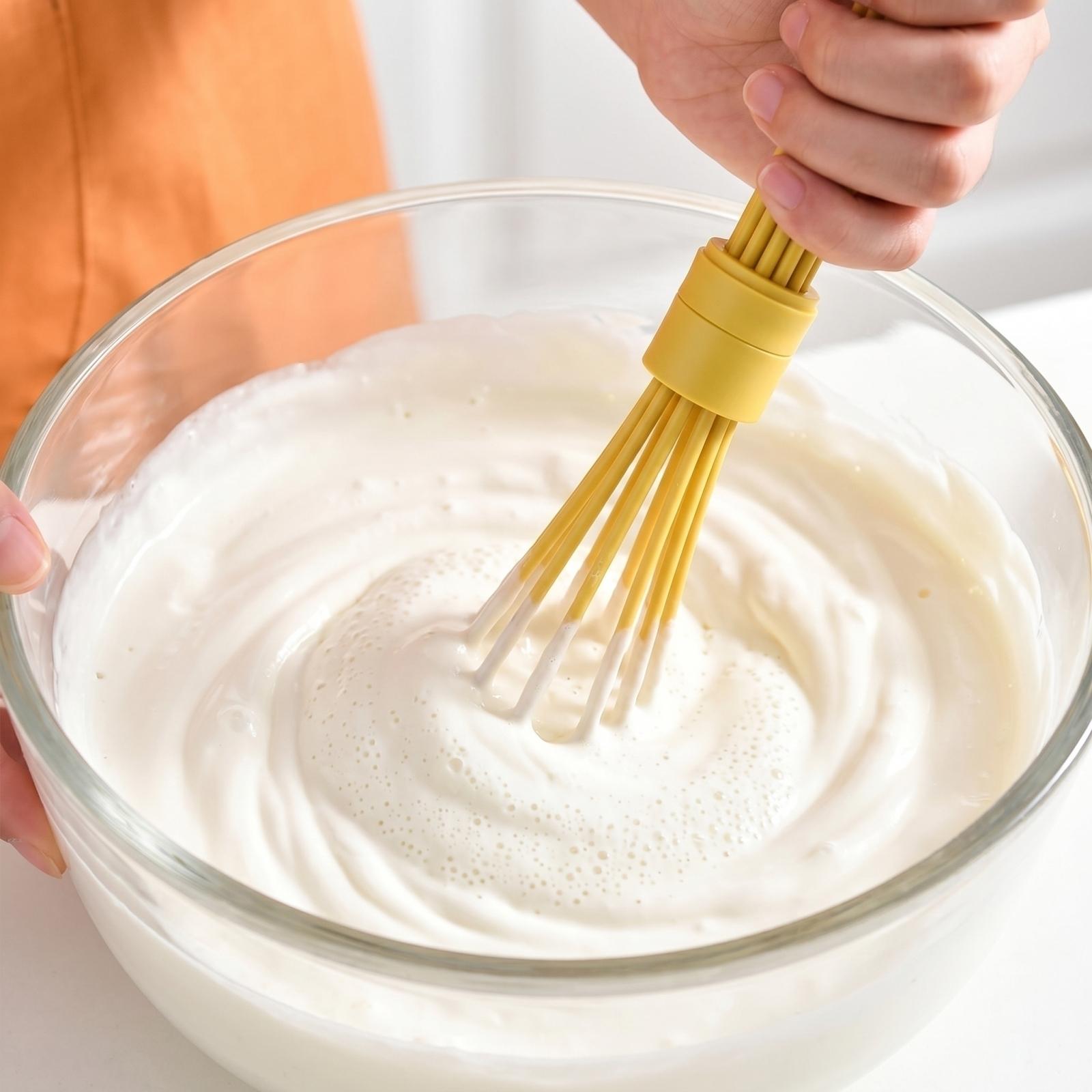 Manual Handheld Whisk for Cream and Egg Beating with Flexible Silicone Wires for Flour Mixing and Frothing Kitchen Tool One Size жовтий
Manual Handheld Whisk for Cream and Egg Beating with Flexible Silicone Wires for Flour Mixing and Frothing Kitchen Tool One Size жовтий