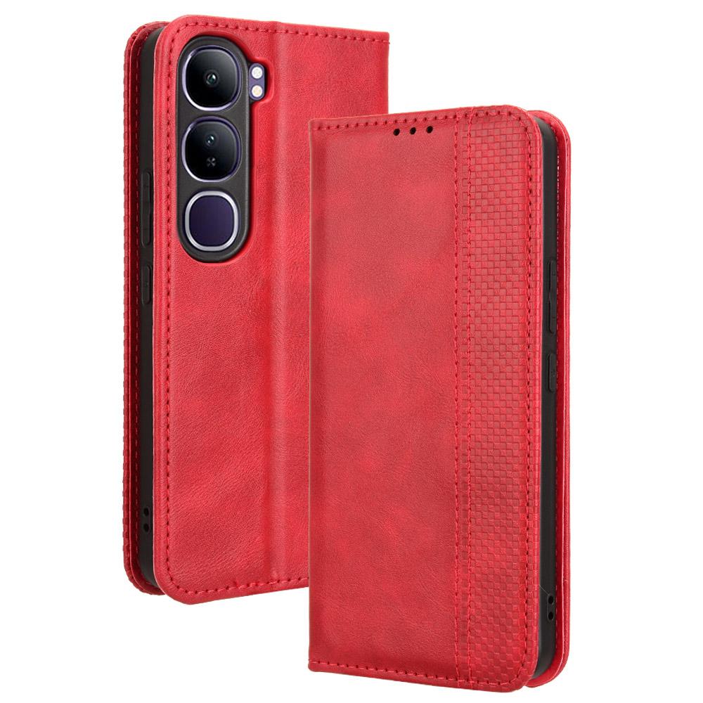 For vivo V40 Lite (Indonesia) 4G/5G Leather Case Wallet Stand Retro Texture Phone Cover B
For vivo V40 Lite (Indonesia) 4G/5G Leather Case Wallet Stand Retro Texture Phone Cover B