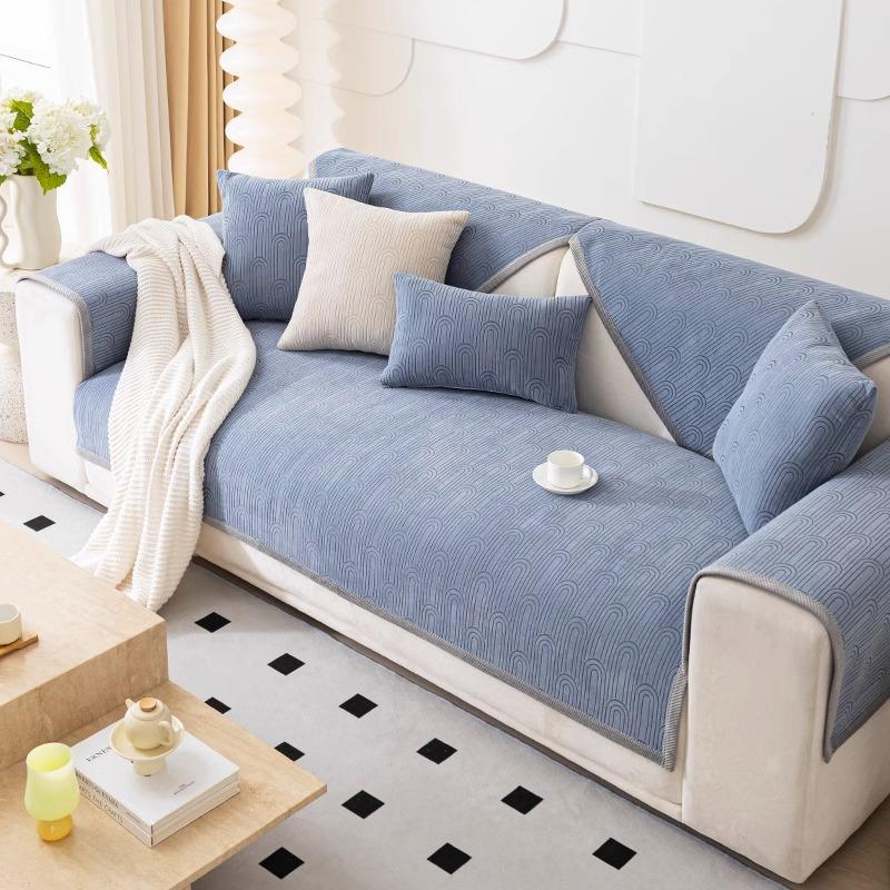 Non-Slip Chenille Blue Sofa Cushion Four Seasons Universal Simple Sofa Cover Soft Comfortable Cushion 70*70cm
Non-Slip Chenille Blue Sofa Cushion Four Seasons Universal Simple Sofa Cover Soft Comfortable Cushion 70*70cm