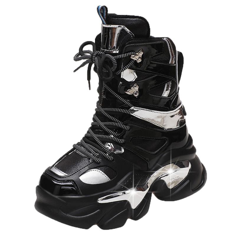 Lucyever Модные женские мотоциклетные ботинки на толстой платформе 2024 года со шнуровкой и толстой подошвой до щиколотки Botas Mujer с высоким верхом в стиле панк 36 чёрный
Lucyever Модные женские мотоциклетные ботинки на толстой платформе 2024 года со шнуровкой и толстой подошвой до щиколотки Botas Mujer с высоким верхом в стиле панк 36 чёрный