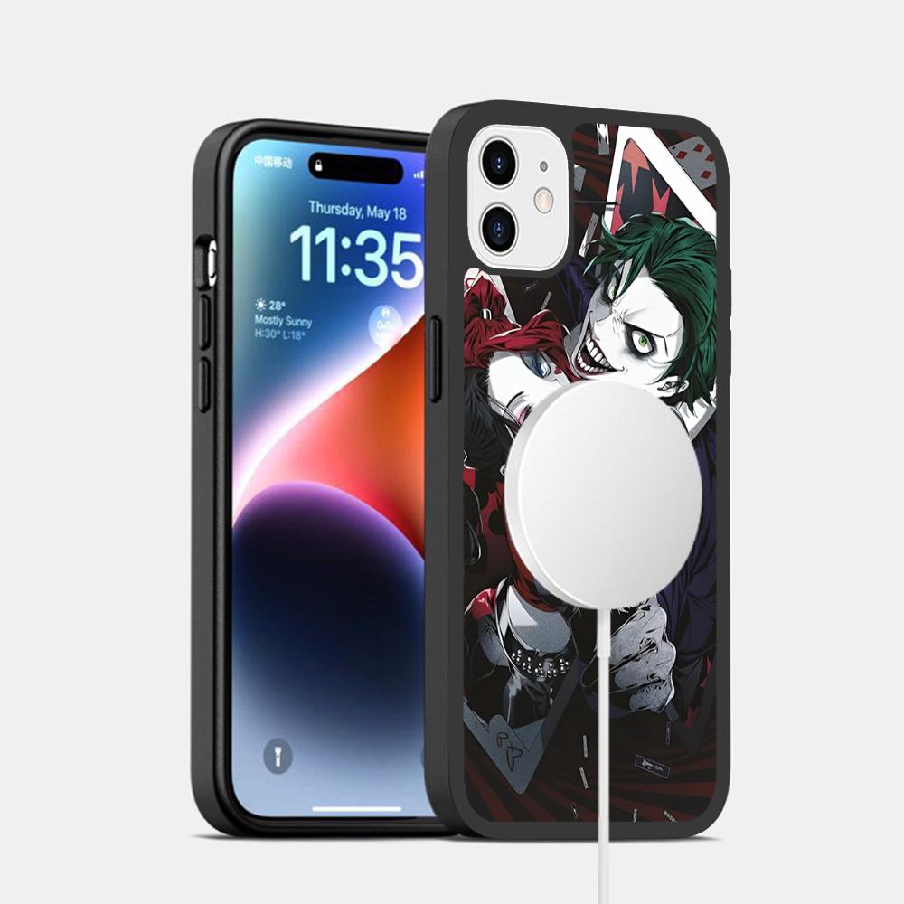 Cartoon Joker And Harleen Quinzel Phone Case Magnetic Case For IPhone 16 14 13 12 11 15 Pro Max Plus For Magsafe Wireless iPhone 16 pro
Cartoon Joker And Harleen Quinzel Phone Case Magnetic Case For IPhone 16 14 13 12 11 15 Pro Max Plus For Magsafe Wireless iPhone 16 pro