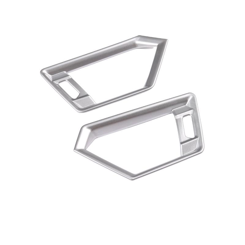 2 шт., центральная консоль автомобиля, переднее вентиляционное отверстие, рамка из АБС-пластика, аксессуары для салона автомобиля для BMW 3 серии G20 G28 серебряный
2 шт., центральная консоль автомобиля, переднее вентиляционное отверстие, рамка из АБС-пластика, аксессуары для салона автомобиля для BMW 3 серии G20 G28 серебряный