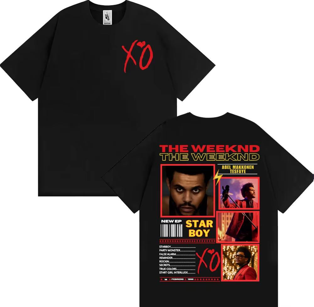 Rapper The Weeknd Xo Album Tour Fashion Hip Hop Punk Street Tshirts Casual Cotton Oversized Tshirt 2026 Graphic T Shirt Unisexs S
Rapper The Weeknd Xo Album Tour Fashion Hip Hop Punk Street Tshirts Casual Cotton Oversized Tshirt 2026 Graphic T Shirt Unisexs S