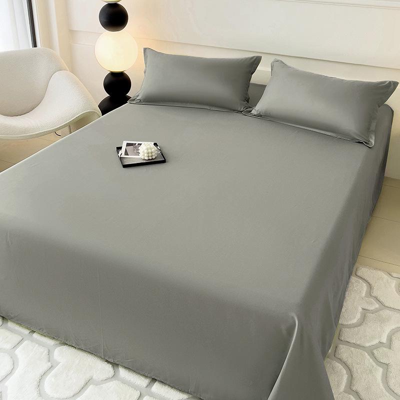 Single Piece Solid Color Cotton Bed Sheet with Pillowcase - Skin-Friendly and Double-Brushed for Dormitory Use 48x74cm Single Pillowcase
Single Piece Solid Color Cotton Bed Sheet with Pillowcase - Skin-Friendly and Double-Brushed for Dormitory Use 48x74cm Single Pillowcase