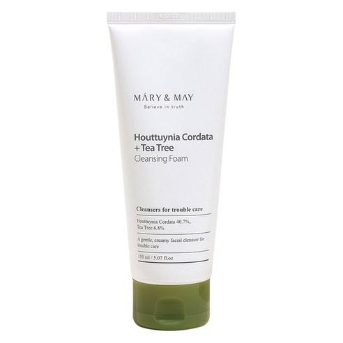 MARY & MAY Houttuynia Cordata + Tea Tree Pore Cleansing Foam 150ml 150ml
MARY & MAY Houttuynia Cordata + Tea Tree Pore Cleansing Foam 150ml 150ml