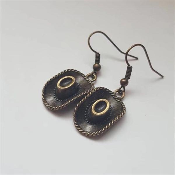 Ковбойские серьги, серьги в стиле ковбой, серьги в ковбойской шляпе, серьги в стиле кантри и вестерн, серьги в стиле Дикого Запада
Ковбойские серьги, серьги в стиле ковбой, серьги в ковбойской шляпе, серьги в стиле кантри и вестерн, серьги в стиле Дикого Запада