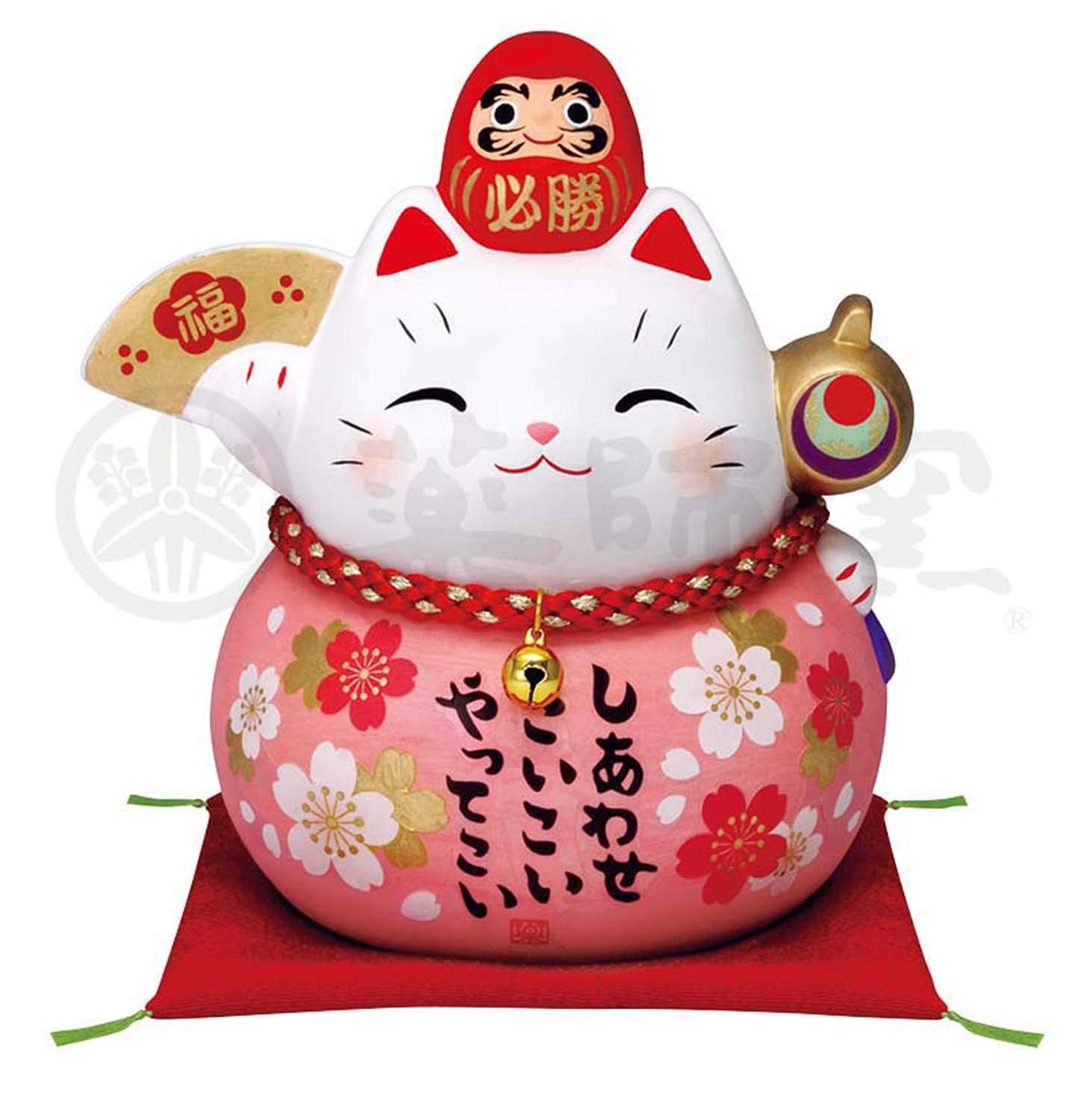 Орнамент печи Сайдо Фукудзакура Печь Дай Якуси Сайё Хиссё Дарума Lucky Cat 7686 (Копилка)
Орнамент печи Сайдо Фукудзакура Печь Дай Якуси Сайё Хиссё Дарума Lucky Cat 7686 (Копилка)