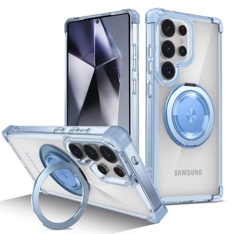Обертова магнітна складна підставка Прозорий чохол для телефону для Samsung S25 S24 S23 Plus FE Note 20 S21 Ultra Armor протиударний чохол Samsung S24 Ultra синій
Обертова магнітна складна підставка Прозорий чохол для телефону для Samsung S25 S24 S23 Plus FE Note 20 S21 Ultra Armor протиударний чохол Samsung S24 Ultra синій