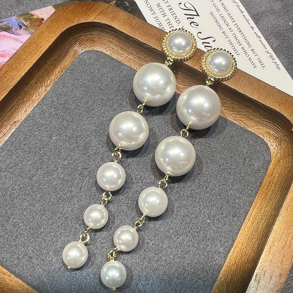 Серьги-кисточки из высокоблестящего золота 925 пробы с длинными жемчужинами: Элегантная, Универсальная и Изысканная Мода для Женщин белый
Серьги-кисточки из высокоблестящего золота 925 пробы с длинными жемчужинами: Элегантная, Универсальная и Изысканная Мода для Женщин белый