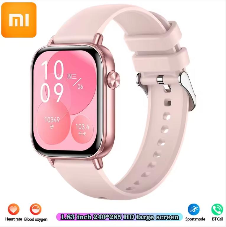 Xiaomi 2025 Новые Смарт-часы Женский Подарок 1.83 HD Экран GPS Трек Монитор Сердечного Ритма Водонепроницаемые BT Звонок Спорт Смарт-часы
Xiaomi 2025 Новые Смарт-часы Женский Подарок 1.83 HD Экран GPS Трек Монитор Сердечного Ритма Водонепроницаемые BT Звонок Спорт Смарт-часы