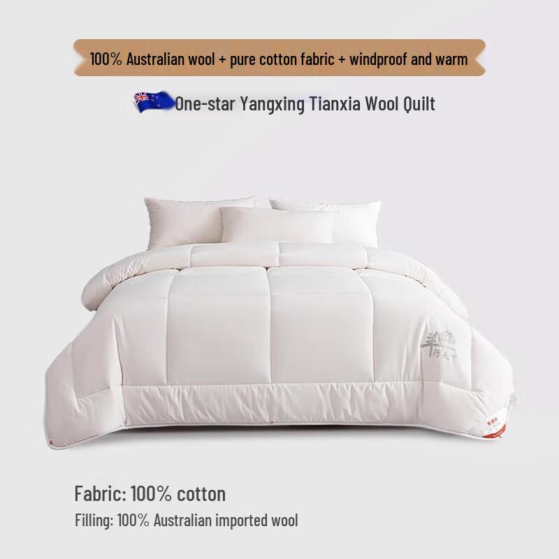 Hengyuanxiang Thick Warm Wool Winter Quilt
Hengyuanxiang Thick Warm Wool Winter Quilt