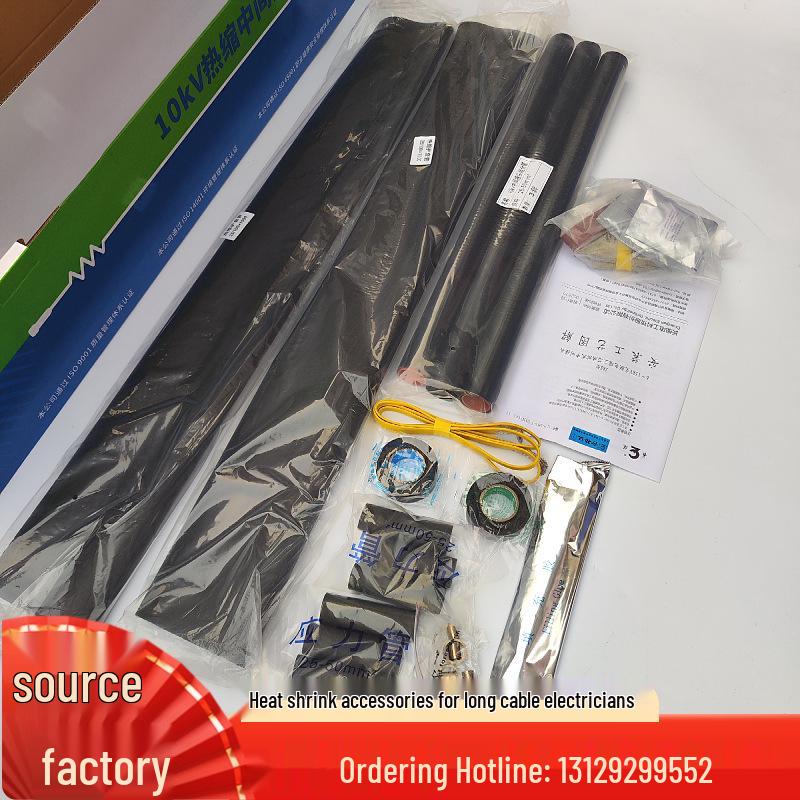 15kV Outdoor Heat Shrink Cable Termination Kit: 3x25-50mm² Electrician s High Voltage Cable Joint Custom Model
15kV Outdoor Heat Shrink Cable Termination Kit: 3x25-50mm² Electrician s High Voltage Cable Joint Custom Model
