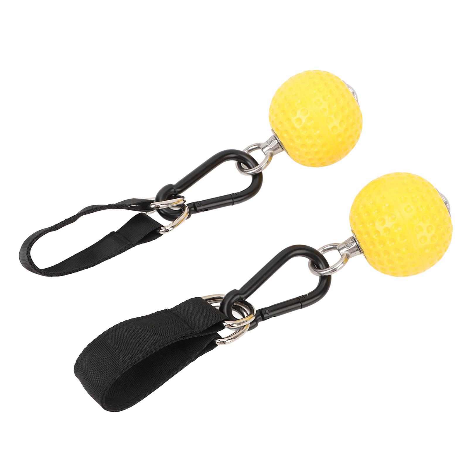 Пара подтягивающихся шариковых рукояток для силовых тренировок, противоскользящие портативные для фитнеса, домашних тренировок в тренажерном зале
Пара подтягивающихся шариковых рукояток для силовых тренировок, противоскользящие портативные для фитнеса, домашних тренировок в тренажерном зале