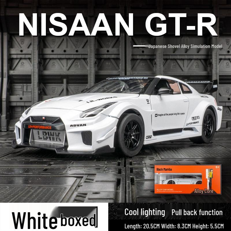 Черная Мамба H2053 Модель Суперкара из Сплава Nissan GTR с Инерционным Механизмом, Звуковыми и Световыми Эффектами Игрушечная Машина.
Черная Мамба H2053 Модель Суперкара из Сплава Nissan GTR с Инерционным Механизмом, Звуковыми и Световыми Эффектами Игрушечная Машина.
