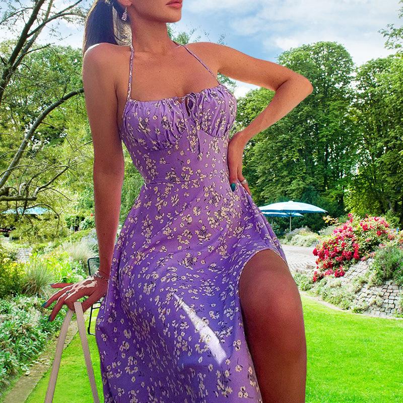 GMXIA Женская мода лето весна цветочный принт без рукавов подтяжки повседневные платья с высокой талией S фиолетовый
GMXIA Женская мода лето весна цветочный принт без рукавов подтяжки повседневные платья с высокой талией S фиолетовый