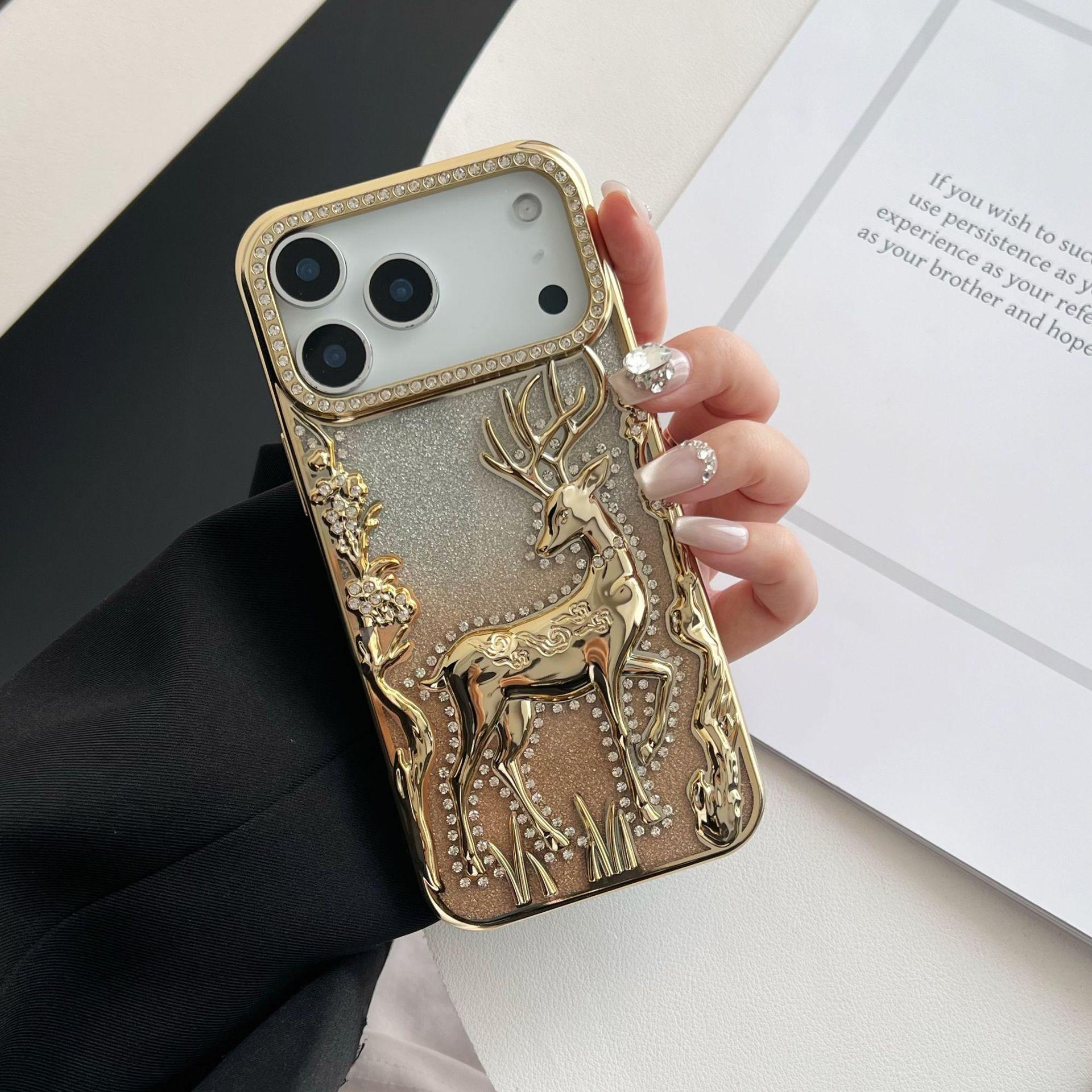 Новый IPhone 17 Promax Искрящийся Алмазный Олень для Apple 16 Роскошный Креативный 15 Градиентный Искрящийся Розовый Чехол для Телефона For iPhone17
Новый IPhone 17 Promax Искрящийся Алмазный Олень для Apple 16 Роскошный Креативный 15 Градиентный Искрящийся Розовый Чехол для Телефона For iPhone17