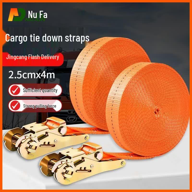 Nu Jun Ratchet Tie-Down Cargo Straps
Nu Jun Ratchet Tie-Down Cargo Straps