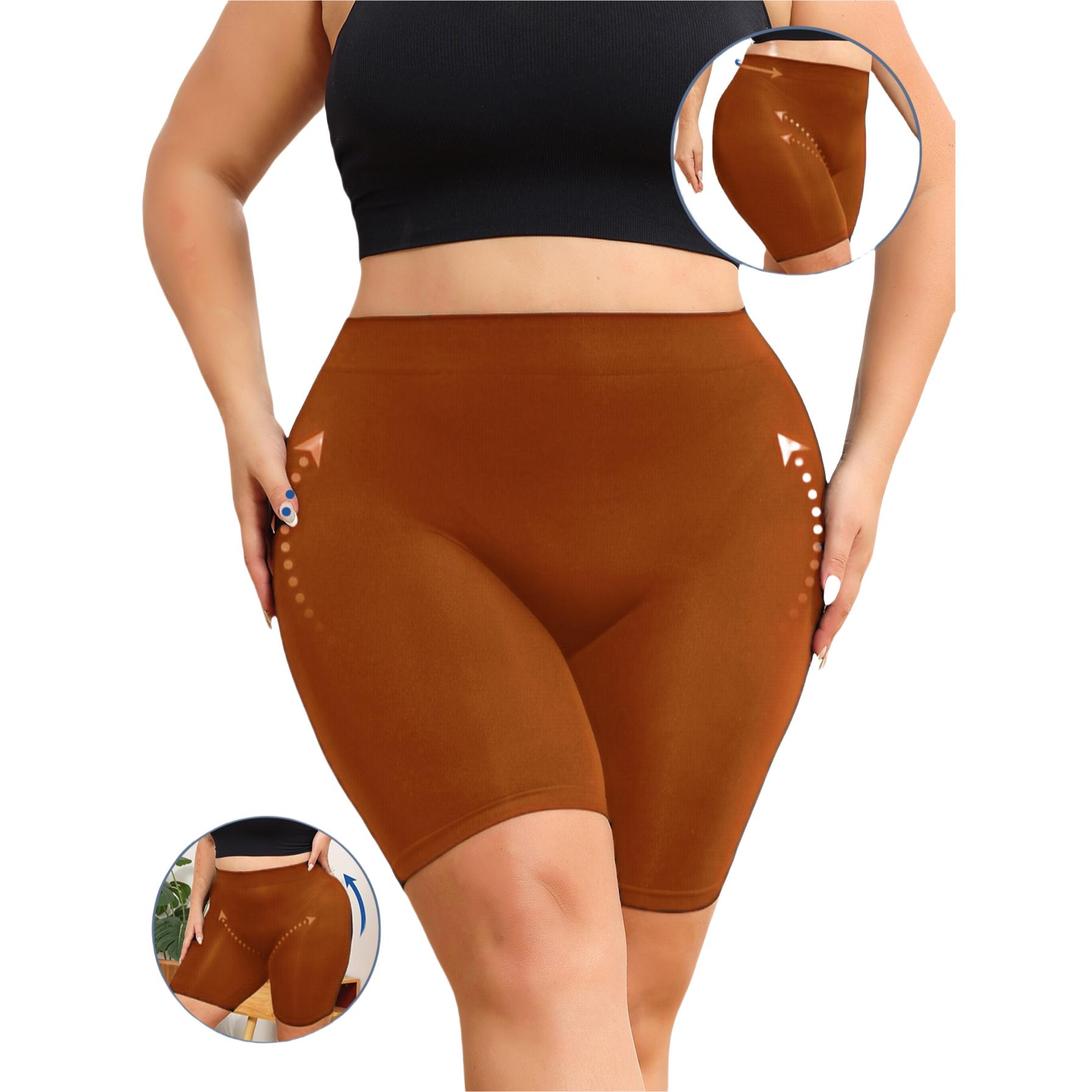 Жіночі шорти великого розміру з функціями контролю живота та підйому сідниць, щоб запобігти оголенню та забезпечити безпечні шорти. 4XL кавовий
Жіночі шорти великого розміру з функціями контролю живота та підйому сідниць, щоб запобігти оголенню та забезпечити безпечні шорти. 4XL кавовий