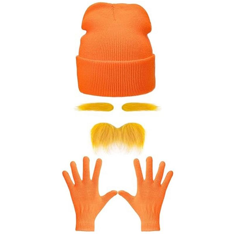 Fuzzy Role Play Costume Set With Hat Gloves And Gingers Beard Halloween Costume Accessories For Parties Holidays 1
Fuzzy Role Play Costume Set With Hat Gloves And Gingers Beard Halloween Costume Accessories For Parties Holidays 1