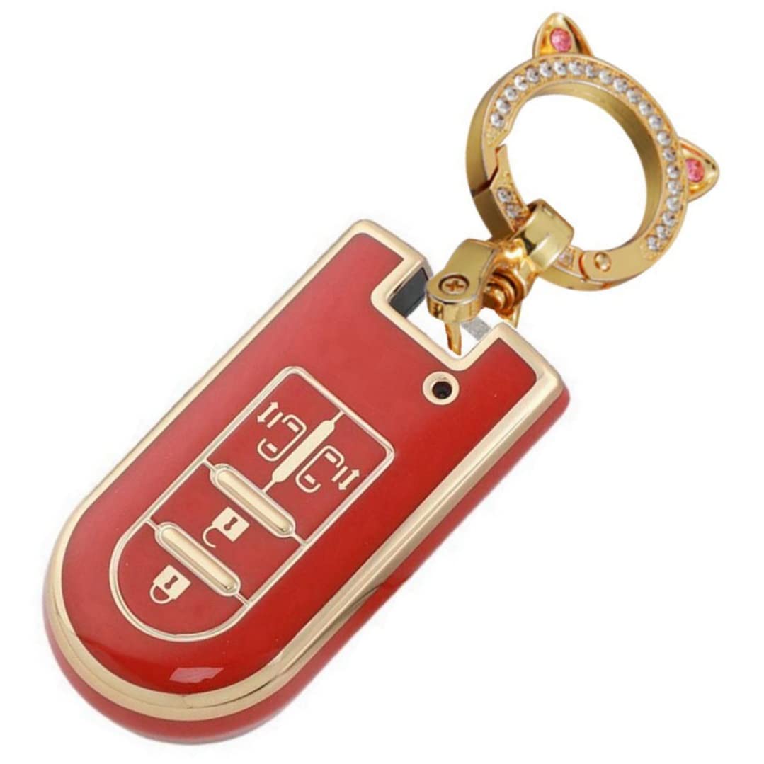 ZANEKO Key Case Compatible Toyota Daihatsu Tank Rumie Tanto Key Cover Tanto Custom Wake ZA-MEK-ftgDF-Red
ZANEKO Key Case Compatible Toyota Daihatsu Tank Rumie Tanto Key Cover Tanto Custom Wake ZA-MEK-ftgDF-Red