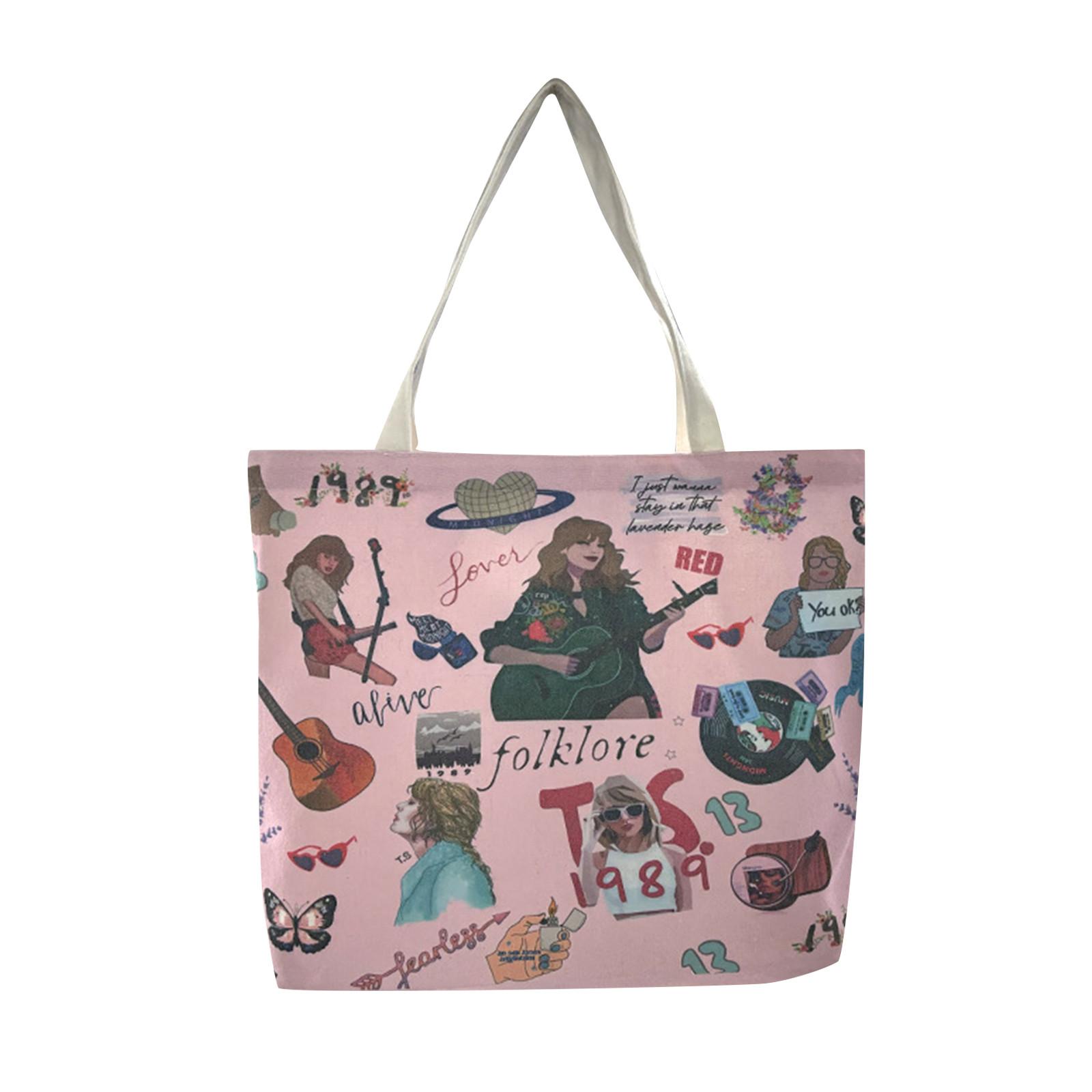 SGift Version Tote Bag Music Lover Gift Album Name Shopping Tote Bags Singer s Merchandise For Fans
SGift Version Tote Bag Music Lover Gift Album Name Shopping Tote Bags Singer s Merchandise For Fans