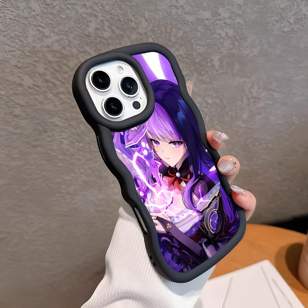 Game GI Raiden Shogun Wavy Edge TPU Mobile Phone Case for iPhone 17 16 15 14 13 12 11 Air Pro Max Plus Colorful Cover iPhone17 Pro Max
Game GI Raiden Shogun Wavy Edge TPU Mobile Phone Case for iPhone 17 16 15 14 13 12 11 Air Pro Max Plus Colorful Cover iPhone17 Pro Max