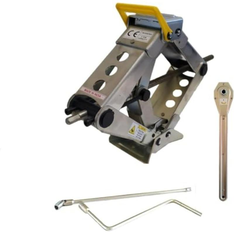 Heavy Duty Scissor Jack for Car, Heavy Duty 2T (4,400 lbs), Emergency Kit for Tire Change and Repairs, Auto, SUV, RV, EV, 4x4, T
Heavy Duty Scissor Jack for Car, Heavy Duty 2T (4,400 lbs), Emergency Kit for Tire Change and Repairs, Auto, SUV, RV, EV, 4x4, T