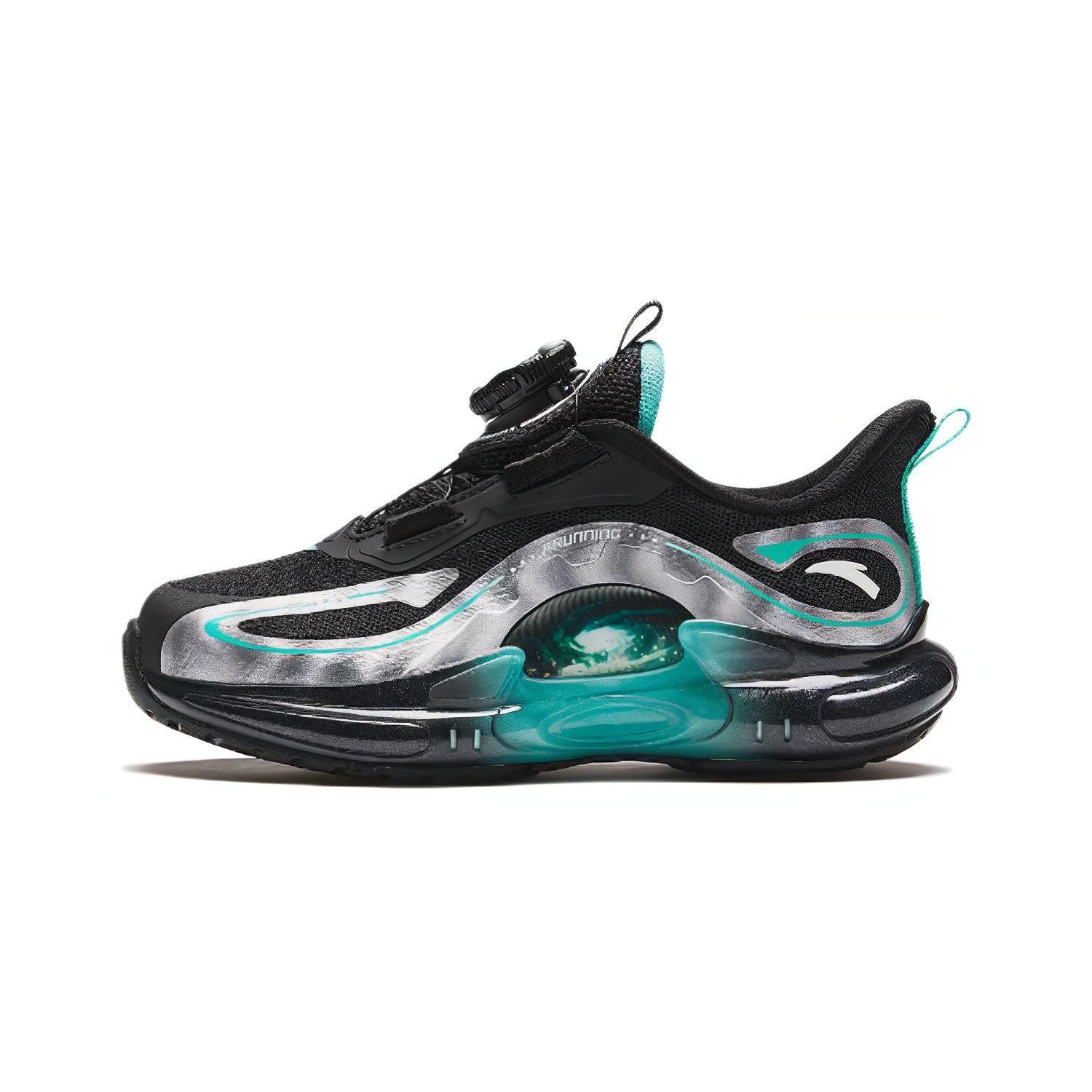 Anta Kids Round Head Knob Shock Absorbing Wear Resistant Low Top Running Shoes Kids sneaker Black Silver Green 312419901-2 28
Anta Kids Round Head Knob Shock Absorbing Wear Resistant Low Top Running Shoes Kids sneaker Black Silver Green 312419901-2 28