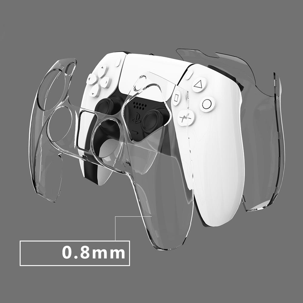 Split Type Clear PC Cover for PS5 Game Controller Ultra Thin Protective Case Transparent Black
Split Type Clear PC Cover for PS5 Game Controller Ultra Thin Protective Case Transparent Black