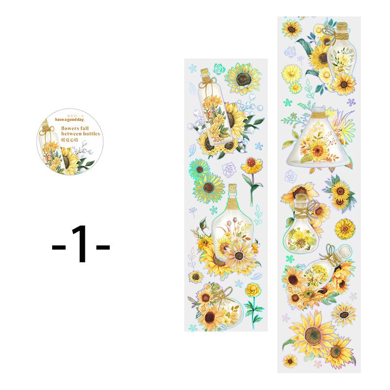Mr. Paper 6 Style 300cm/roll Aesthetic Rose PET Tape Creative Vase Flower Hand Account Decorative Stationery Tape
Mr. Paper 6 Style 300cm/roll Aesthetic Rose PET Tape Creative Vase Flower Hand Account Decorative Stationery Tape