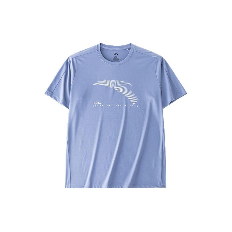 Anta Training Series Logo Letter Round Neck Breathable Comfortable Versatile Short Sleeve T-Shirt Men T-Shirts Sky-Blue 952427120-1 M
Anta Training Series Logo Letter Round Neck Breathable Comfortable Versatile Short Sleeve T-Shirt Men T-Shirts Sky-Blue 952427120-1 M