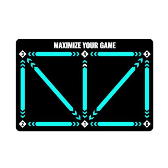 Football Footwork Mat Portable Non-slip Silent Kids Teens Adults Levels Player Agility Soccer Footstep Dribbling Training Floor Pad Fitness Equipment 40x60cm
Football Footwork Mat Portable Non-slip Silent Kids Teens Adults Levels Player Agility Soccer Footstep Dribbling Training Floor Pad Fitness Equipment 40x60cm