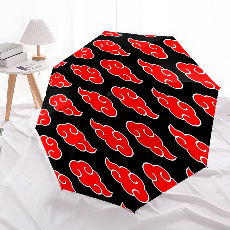 Akatsuki Clouds Automatic Opening/Closing Umbrella - Portable 3-Fold Design with 8-Bone Iron Frame, Perfect for Fans, Travelers, and Daily U
Akatsuki Clouds Automatic Opening/Closing Umbrella - Portable 3-Fold Design with 8-Bone Iron Frame, Perfect for Fans, Travelers, and Daily U