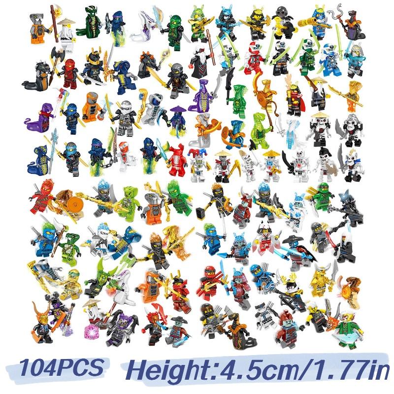 Набір будівельних блоків Phantom Ninja 104 шт. Пластик АБС Зроби сам Блоки з дрібних частинок
Набір будівельних блоків Phantom Ninja 104 шт. Пластик АБС Зроби сам Блоки з дрібних частинок