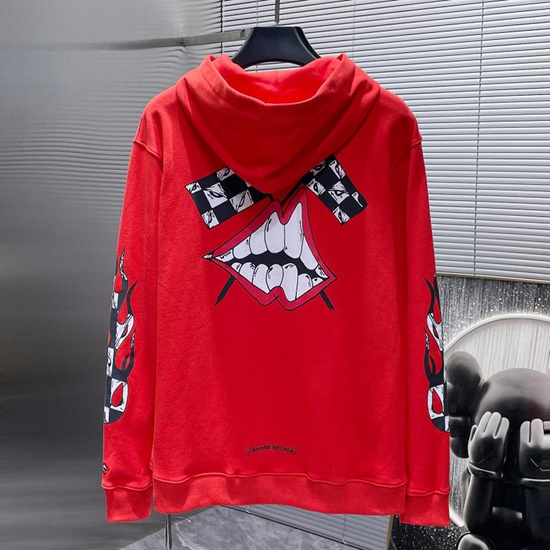 8399 CHROME HEARTS 2025 New Spring and Autumn Plus-size Thin Style Classic Style Logo Hooded Sweatshirt for Couples XL червоний
8399 CHROME HEARTS 2025 New Spring and Autumn Plus-size Thin Style Classic Style Logo Hooded Sweatshirt for Couples XL червоний