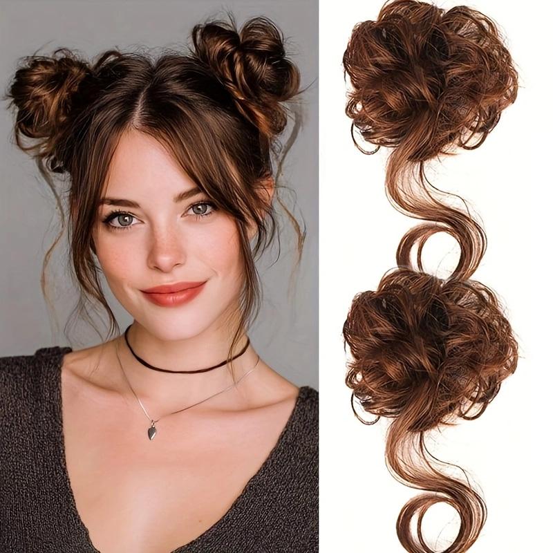 Мини-растрепанные волосы, пучок, волнистые вьющиеся резинки для волос, синтетический шиньон, хвост, накладные волосы, густые накладные волосы для женщин, черные, коричневые 2PC
Мини-растрепанные волосы, пучок, волнистые вьющиеся резинки для волос, синтетический шиньон, хвост, накладные волосы, густые накладные волосы для женщин, черные, коричневые 2PC