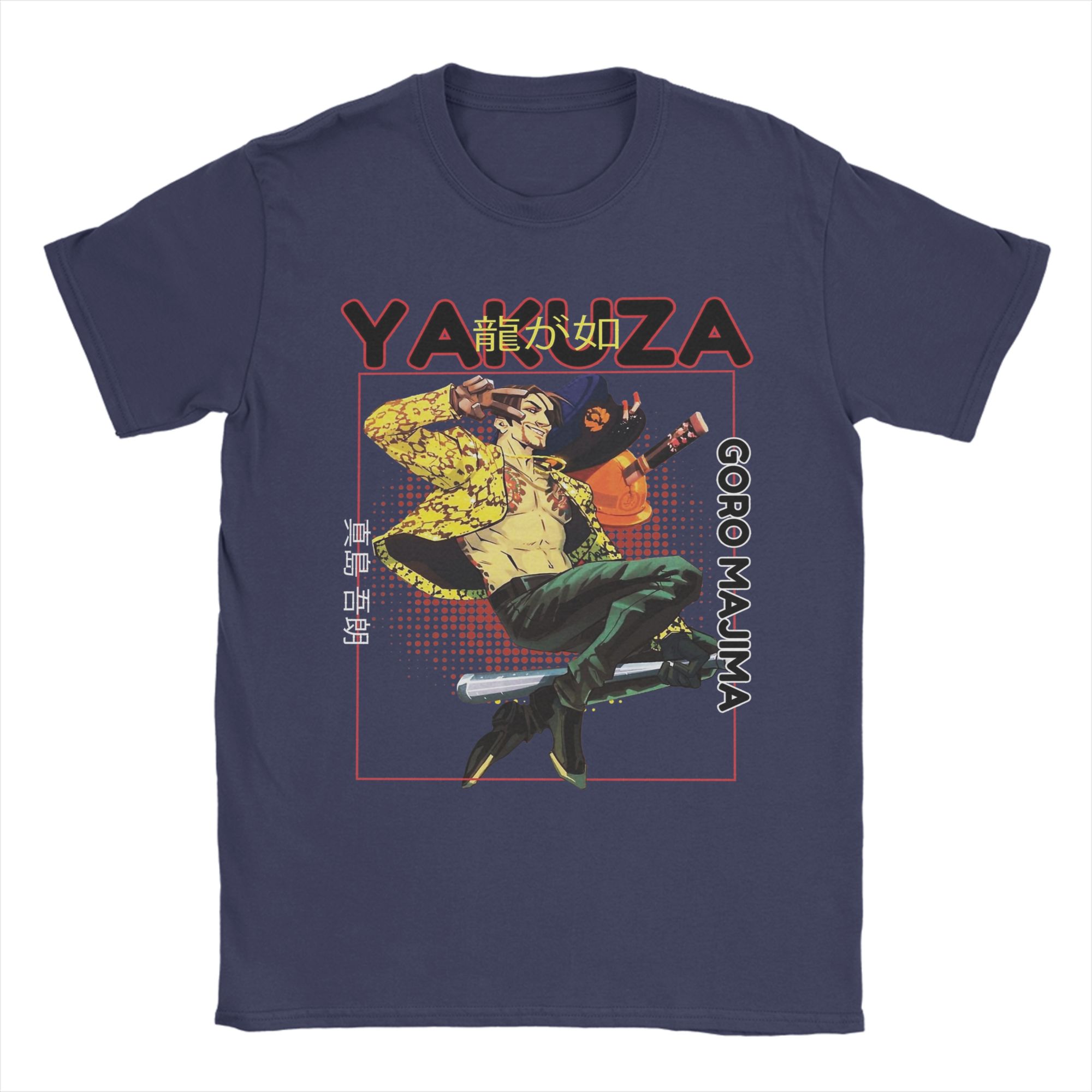 Goro majima Yakuza T Shirt for Men Cotton Funny TShirts O Neck Tees Short Sleeve Clothes Gift Idea 4XL
Goro majima Yakuza T Shirt for Men Cotton Funny TShirts O Neck Tees Short Sleeve Clothes Gift Idea 4XL