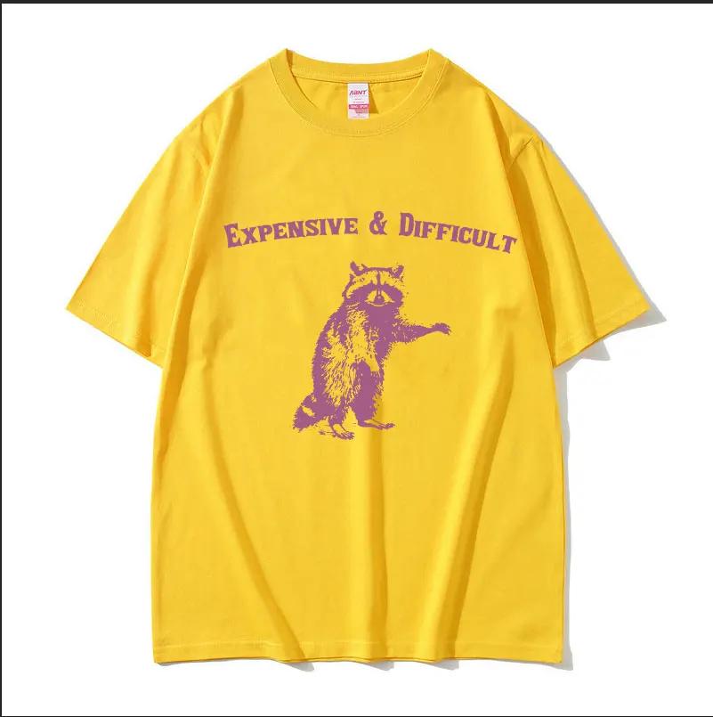 Expensive & Difficult Raccon Funny Meme T Shirt Women Retro Harajuku Fashion T-shirts Casual T-shirt S
Expensive & Difficult Raccon Funny Meme T Shirt Women Retro Harajuku Fashion T-shirts Casual T-shirt S