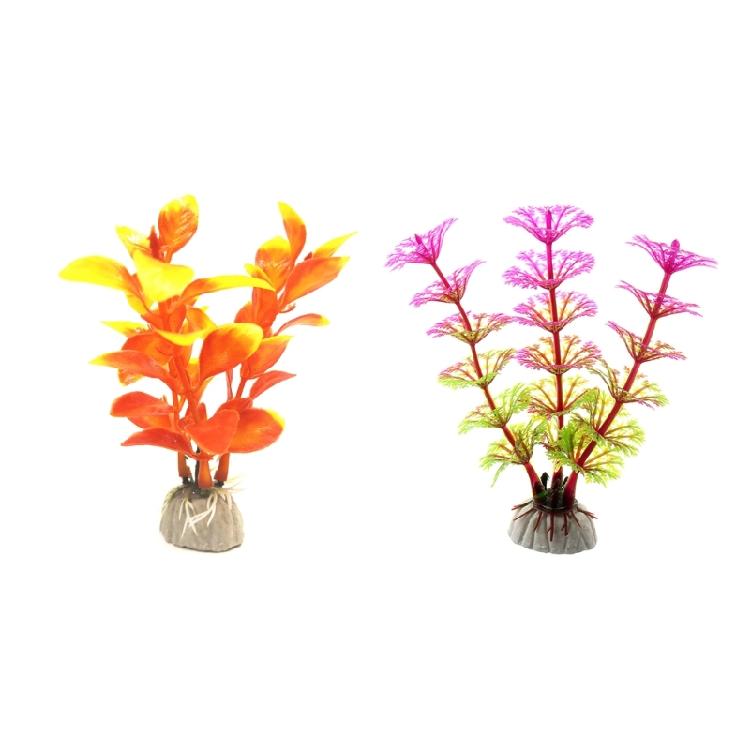 2 Pcs Artificial Plant with Leaves for FishTank Aquarium Terrariums Landscaping 1
2 Pcs Artificial Plant with Leaves for FishTank Aquarium Terrariums Landscaping 1