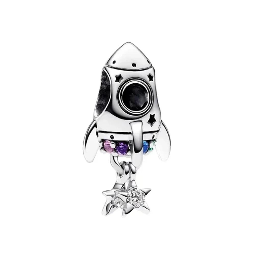 Charm Bead Components Copper Metal Travel Vacation Series Fire Space Love Rocket Bead Components Designed For Women s Bracelet High Quality Fine
Charm Bead Components Copper Metal Travel Vacation Series Fire Space Love Rocket Bead Components Designed For Women s Bracelet High Quality Fine
