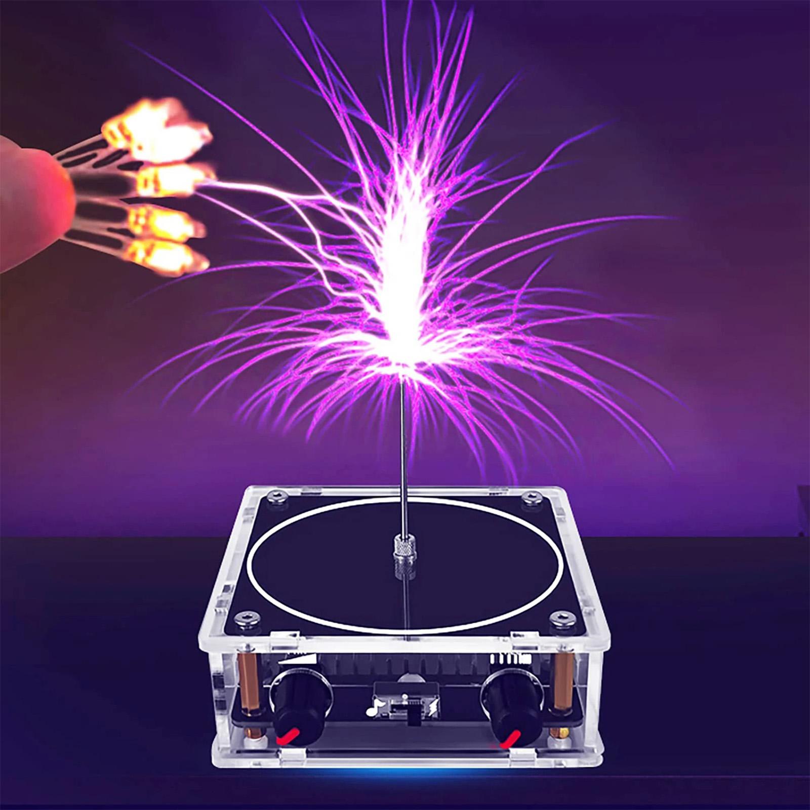 Musical Coil Bluetooth-compatible Speaker Touchable Lighting Generator for Science Experiments Model Desk Toy 1 чорний
Musical Coil Bluetooth-compatible Speaker Touchable Lighting Generator for Science Experiments Model Desk Toy 1 чорний